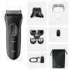 Braun 3000BT akutrimmer 5 7 mm märg ja kuiv must hall