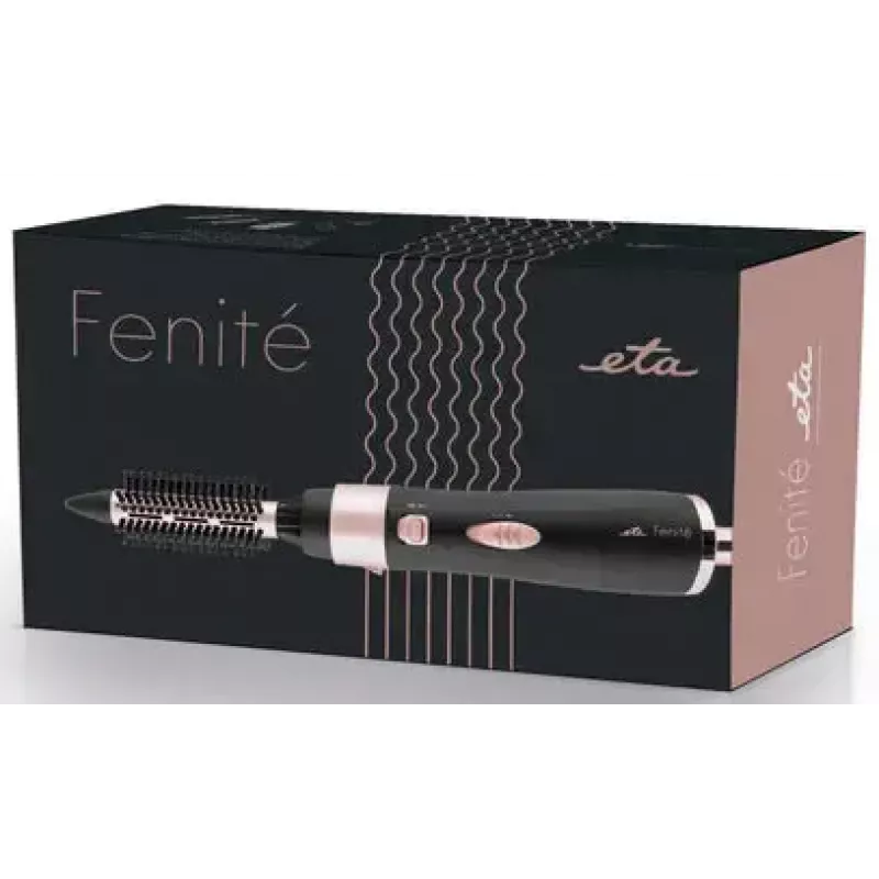 Kuumõhuhari ETA Fenite Edition, Airflow, 1000 W, keraamiline silinder, 2 soojusastet, 1,75 m juhe, must/roosa