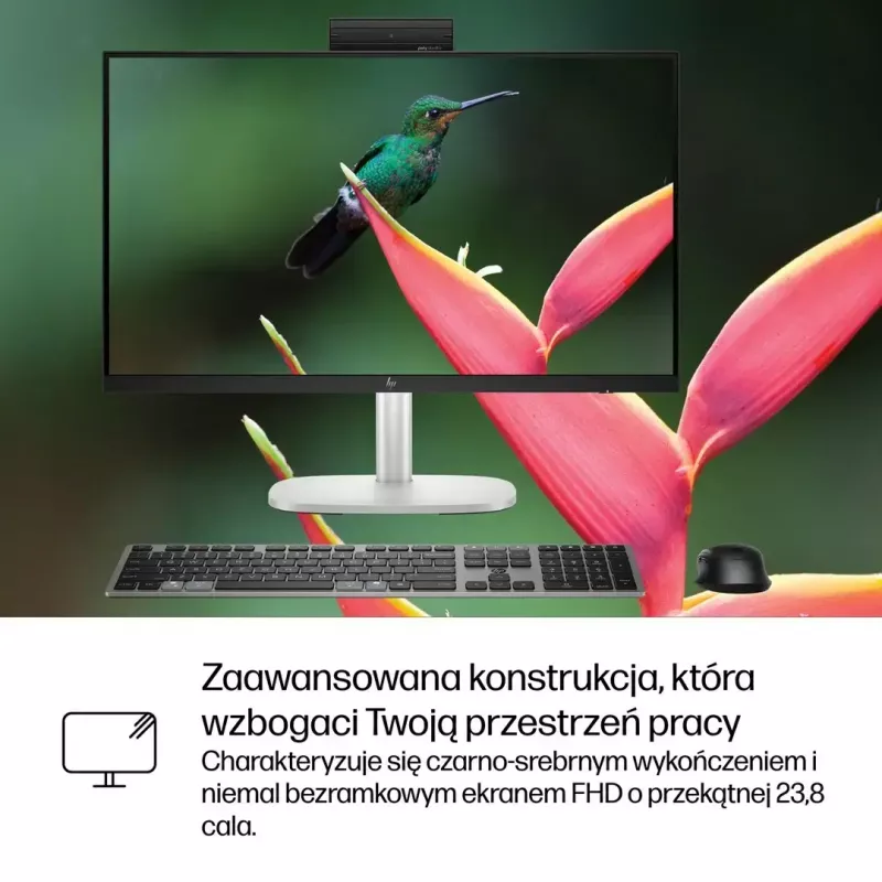 Kõik-ühes arvuti HP EliteStudio 8 AiO G1i Ultra 5 23,8 tolli FHD puutetundlik IPS 16GB DDR5 512GB SSD Win11 Pro