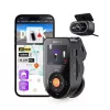 Auto dashcam VANTRUE S1PRO MAX — kompaktne 2-kanaliline salvesti, 3840×2160 F/1.8, 155° põhikaamera, Wi‑Fi, GPS, 2 tolli ekraan, parkimisrežiim, microSD kuni 1 TB