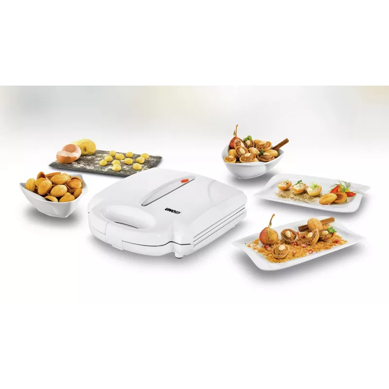 Unold 48360 vahvliraud 24 vahvli(t) 1400 W Roostevaba teras, Valge