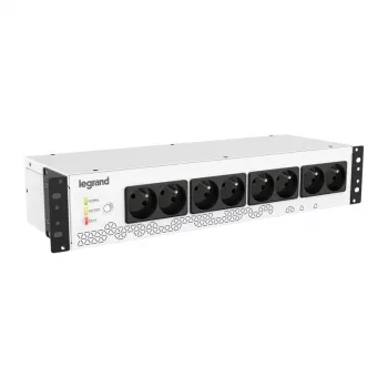 Legrand Keor UPS PDU 800VA FR SISEND 8 FR VÄLJUNDIT katkematu toiteallikas (UPS) Ooterežiim (Offline) 0,8 kVA 480 W 8 vahelduvvoolu pistikupesa(d)