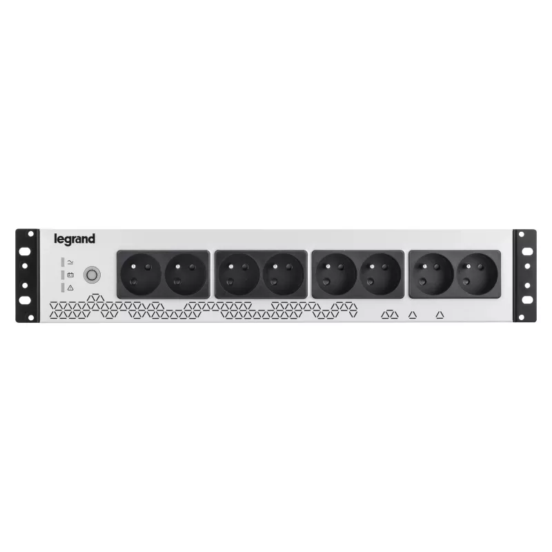 Legrand Keor UPS PDU 800VA FR SISEND 8 FR VÄLJUNDIT katkematu toiteallikas (UPS) Ooterežiim (Offline) 0,8 kVA 480 W 8 vahelduvvoolu pistikupesa(d)