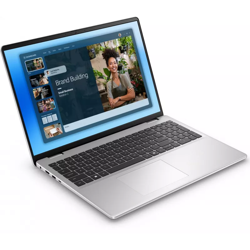 DELL DC16251 Intel Core 7 150U sülearvuti 40,6 cm (16 tolli) Full HD+ 16 GB DDR5-SDRAM 512 GB SSD Wi-Fi 6E (802.11ax) Windows 11 Pro Platinum, Silver