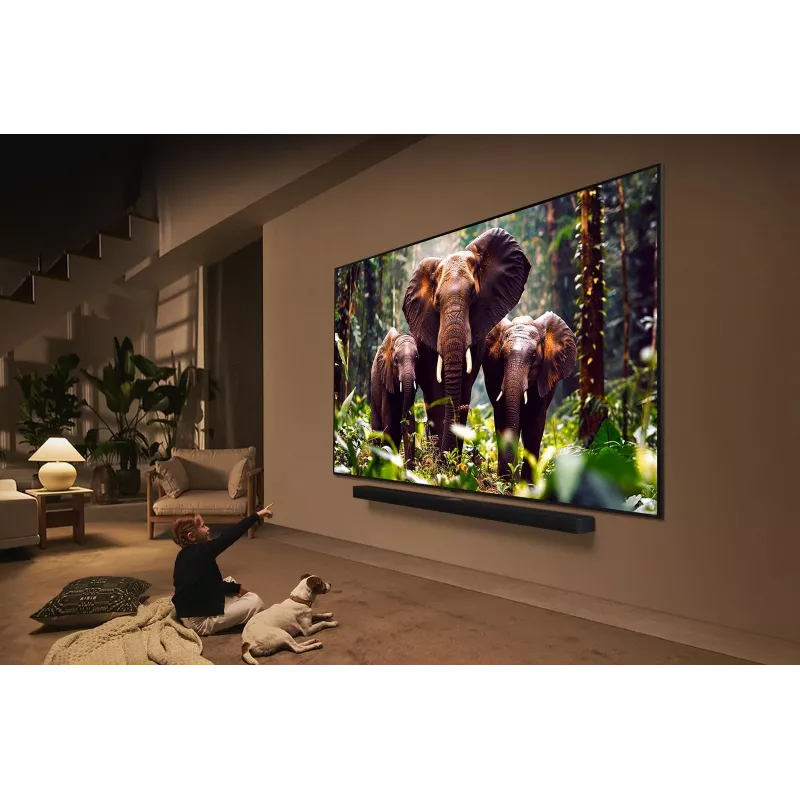 TV LG QNED 55QNED87A3B 139.7 cm (55 tolli) 4K Ultra HD QNED Mini LED NutiTV Wi‑Fi Ethernet DVB-T/T2/C/S/S2 Must