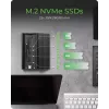 ICY BOX IB-1917M-C32a SSD-korpus Must M.2