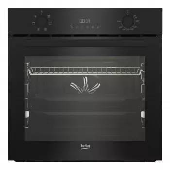 Sisseehitatav elektriahi BEKO BBIE123001BD — 72 L, 2400 W, LED-ekraan, sissetõmmatavad nupud, auruga isepuhastus, must