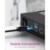ICY BOX 11 in 1 Hybrid DockingStation with triple video output