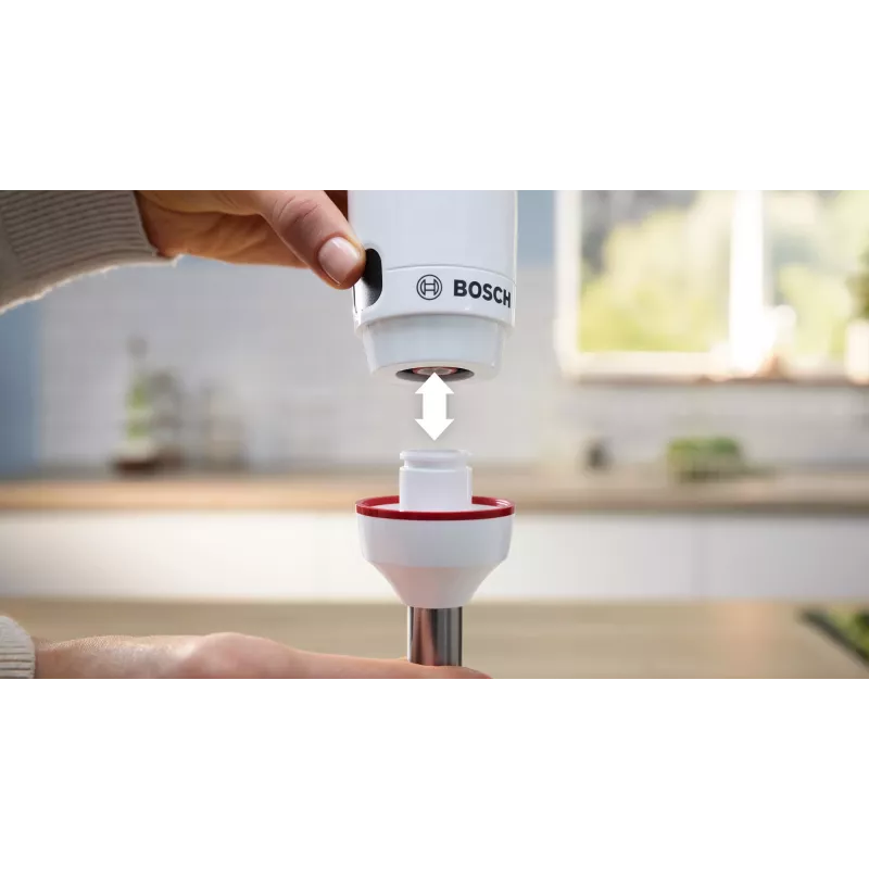 Bosch Serie 4 MSM4W210 blender 0,6 L saumikser 600 W Must, Valge