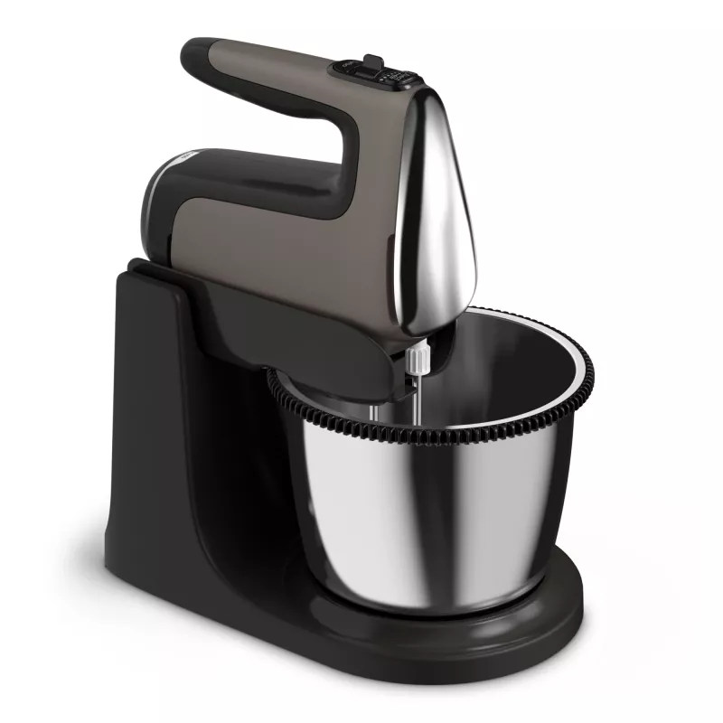 Tefal Powermix Silence HT654E38 käsisegisti aluse ja kausiga 600 W hall/must
