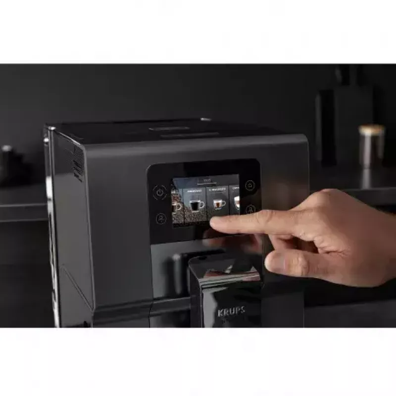 Espressomasin KRUPS EA875U 3 L veepaak, 250 g oa punker, Thermoblock, 1450 W