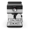 Espressomasin KRUPS XP384E10 — poolautomaatne, 2 l veepaak, 2 tassi mahutavus, must/roostevaba teras