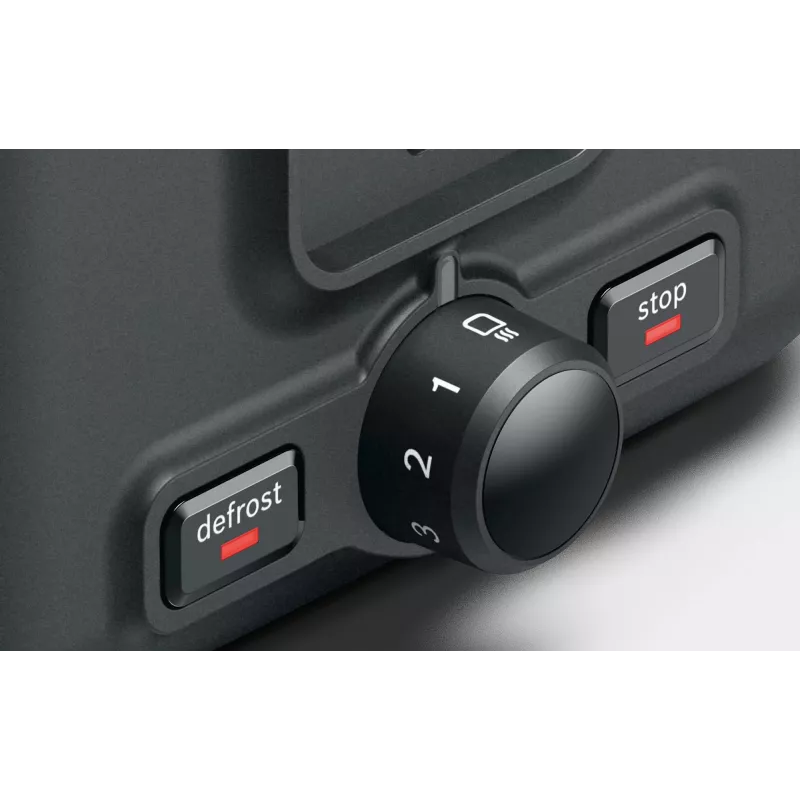 Bosch TAT3P424 röster 2 viilu 970 W Must, Punane
