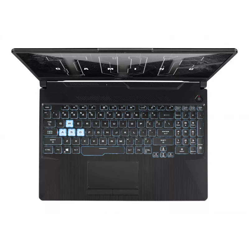 Sülearvuti ASUS TUF Gaming A15 FA506NCG — AMD Ryzen 7 7445HS, 15,6-tolline FHD, 16 GB DDR5, 512 GB SSD, RTX 3050, Windows 11 Home, must