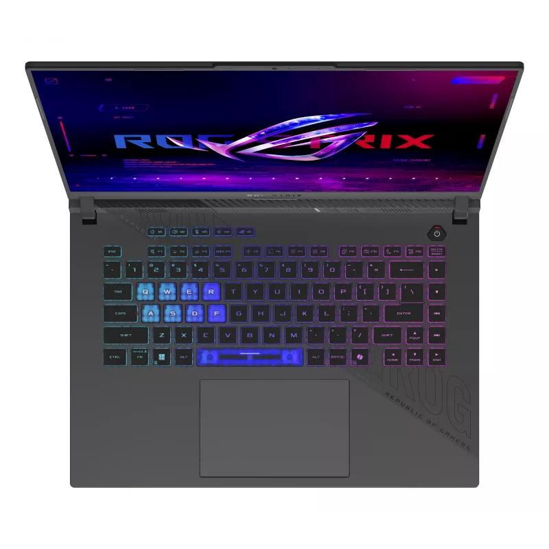 Sülearvuti ASUS ROG Strix G16 G614PR-RV092W — AMD Ryzen 9 8940HX, 16-tolline WUXGA, 16 GB DDR5, 1 TB SSD, RTX 5070 Ti, Wi‑Fi 6E, Windows 11