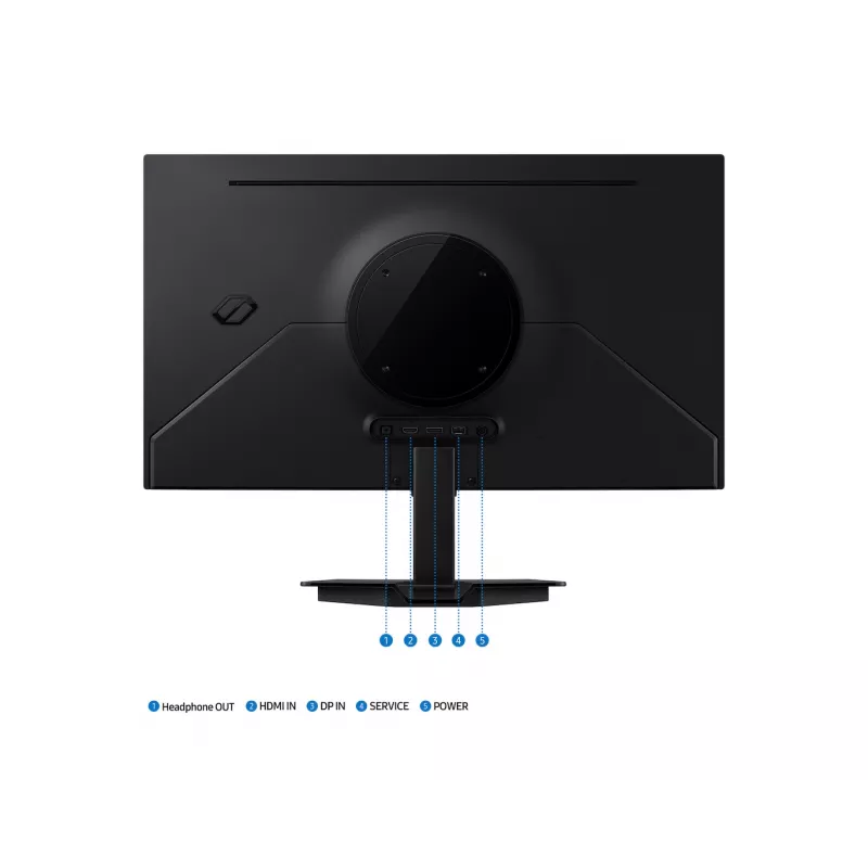 Samsung LS27FG500SUXEN arvutikuvar 68.6 cm (27 tolli) 2560 x 1440 pikslit Quad HD OLED Must