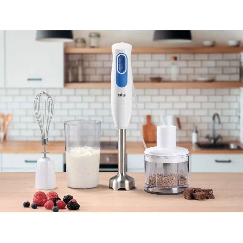 Braun MultiQuick 2 MQ20236MWH 0,5 L saumikser 600 W sinine, valge