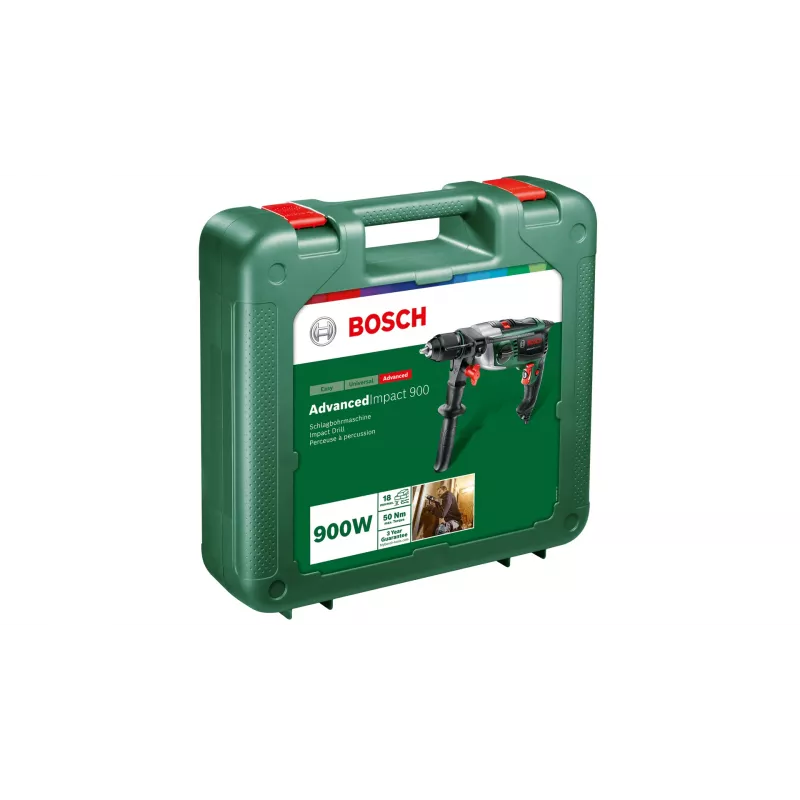 Bosch AdvancedImpact 900 2850 RPM võtmeta 2.6 kg Must, Roheline, Hall
