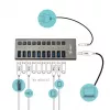 i-tec USB 3.0 laadimisjaotur 10 porti + toiteplokk 48 W