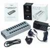 i-tec USB 3.0 laadimisjaotur 10 porti + toiteplokk 48 W