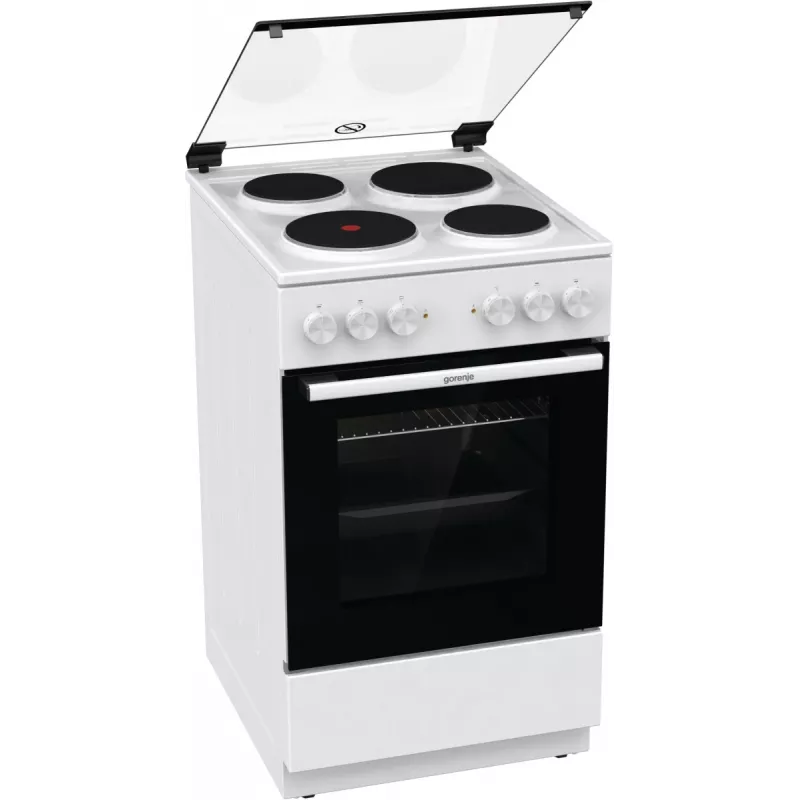Gorenje GE5A21WH pliit Eraldiseisev pliit Elektriline Kuumutusplaadid Valge
