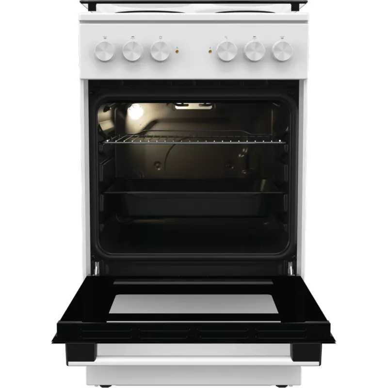 Gorenje GE5A21WH pliit Eraldiseisev pliit Elektriline Kuumutusplaadid Valge