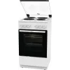 Gorenje GE5A21WH pliit Eraldiseisev pliit Elektriline Kuumutusplaadid Valge