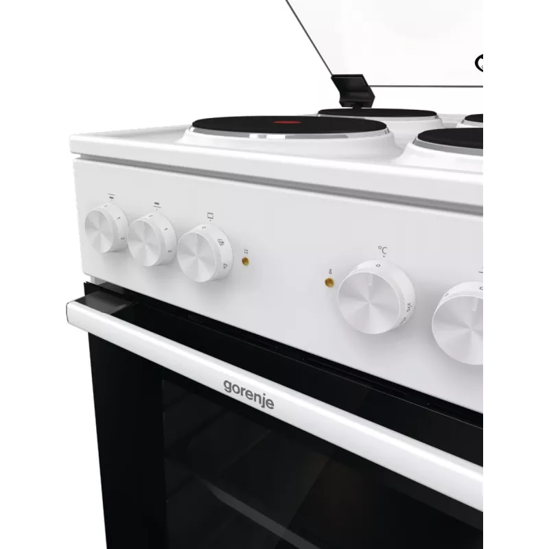 Gorenje GE5A21WH pliit Eraldiseisev pliit Elektriline Kuumutusplaadid Valge