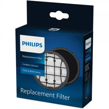 Tolmuimeja filter Philips XV1681 pulgaimuritele, must/valge, 1 tk