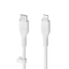 USB-C–USB-C/Lightning kaabel Belkin CAA009BT2MWH, 2 m, valge