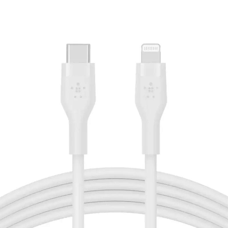 USB-C–USB-C/Lightning kaabel Belkin CAA009BT2MWH, 2 m, valge