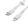 USB-C–USB-C/Lightning kaabel Belkin CAA009BT2MWH, 2 m, valge