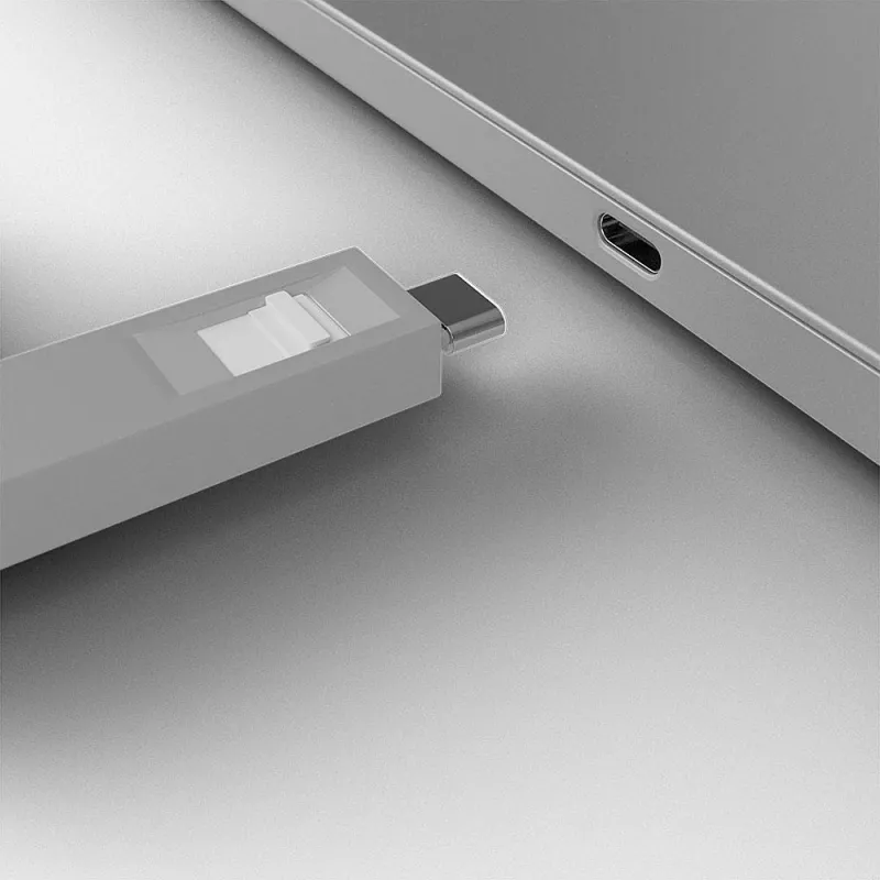 Lindy USB Type C pordiblokeerija võti – komplektis 4 blokeerijat, valge