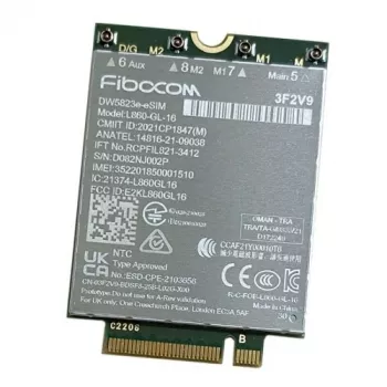 DELL DW5823E Integreeritud WWAN 1000 Mbit/s