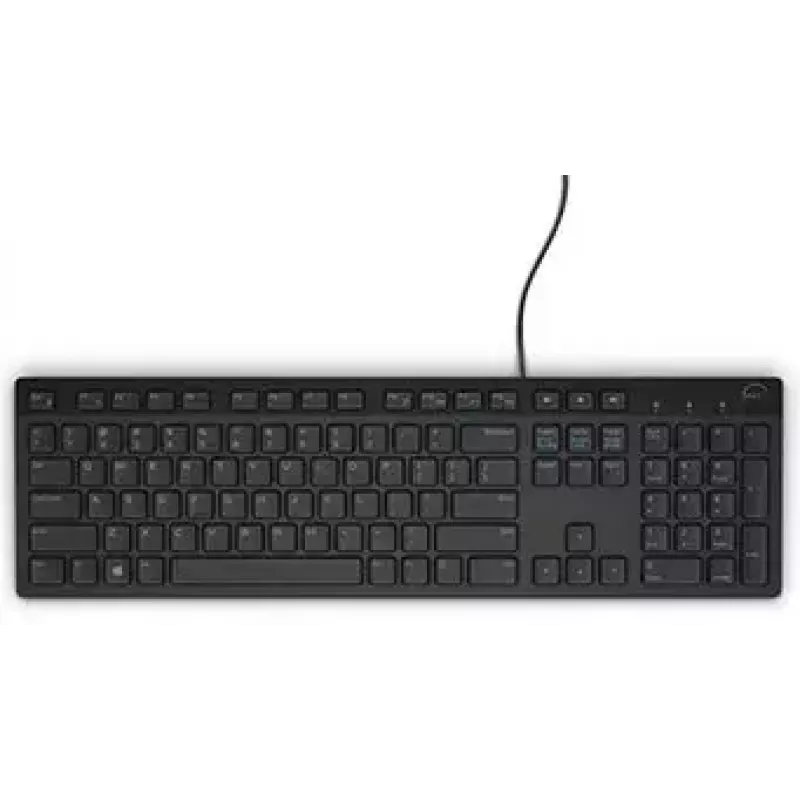DELL KB216 klaviatuur Universaalne USB QWERTY US International Must