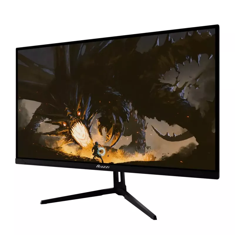 27-tolline Arozzi Nova arvutimonitor, 2560 x 1440 Quad HD, IPS LED, 1 ms, VESA, sisseehitatud kõlarid — Must