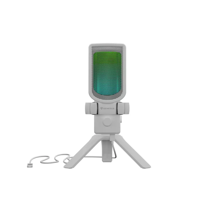 GENESIS Radium 250 valge mängukonsooli mikrofon