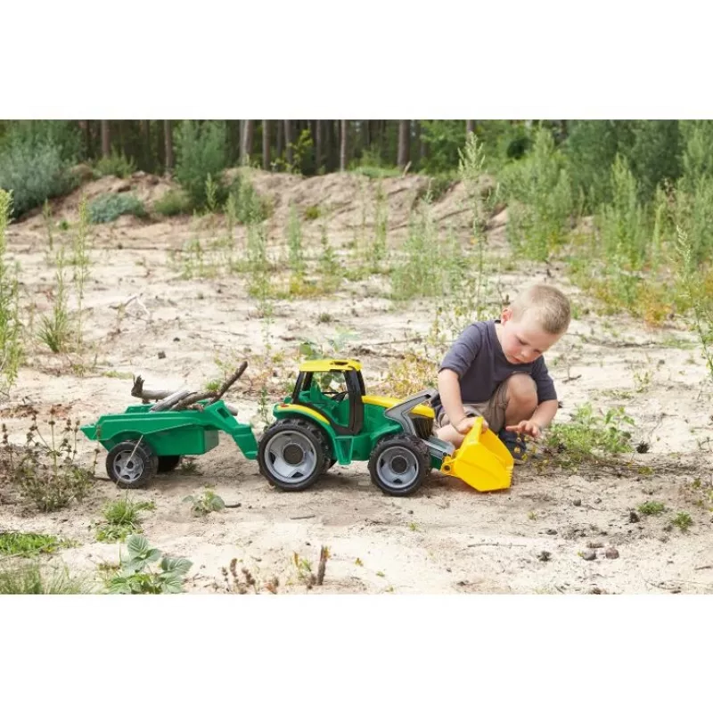 Traktor Lena GIGA TRUCKS ZL-02123 labida ja haagisega