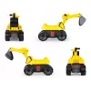 Sõiduekskavaator Lena GIGA TRUCKS Excavator PRO 4 ratast Plastik Teras
