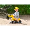 Sõiduekskavaator Lena GIGA TRUCKS Excavator PRO 4 ratast Plastik Teras
