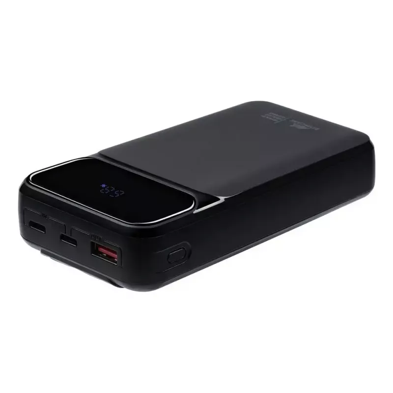 Kaasaskantav akupank Rivacase VA2221 — 20000 mAh LiPo, PD 3.0 ja QC 3.0, 3 porti (1×A, 2×C), 22,5 W väljund