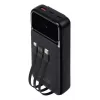 Kaasaskantav akupank Rivacase VA2221 — 20000 mAh LiPo, PD 3.0 ja QC 3.0, 3 porti (1×A, 2×C), 22,5 W väljund