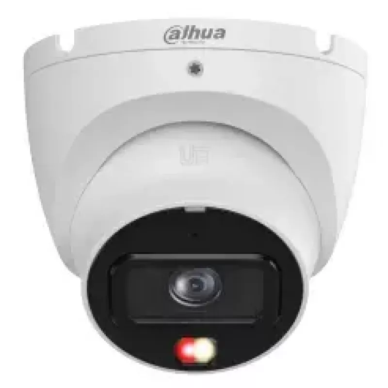 IP-turvakaamera Dahua Technology IPC-HDW1839T-A-IL-0280B-S6 — Turret, 8 MP (3840×2160), laekinnitus, traadiga, PoE, sise-/välistingimustesse, valge