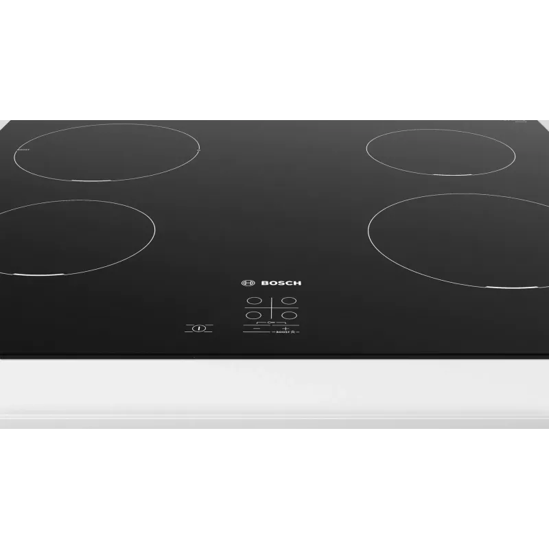 Bosch Serie 2 PUG611AA5E pliit Must Integreeritav 60 cm Induktsioonpliit 4 tsooniga