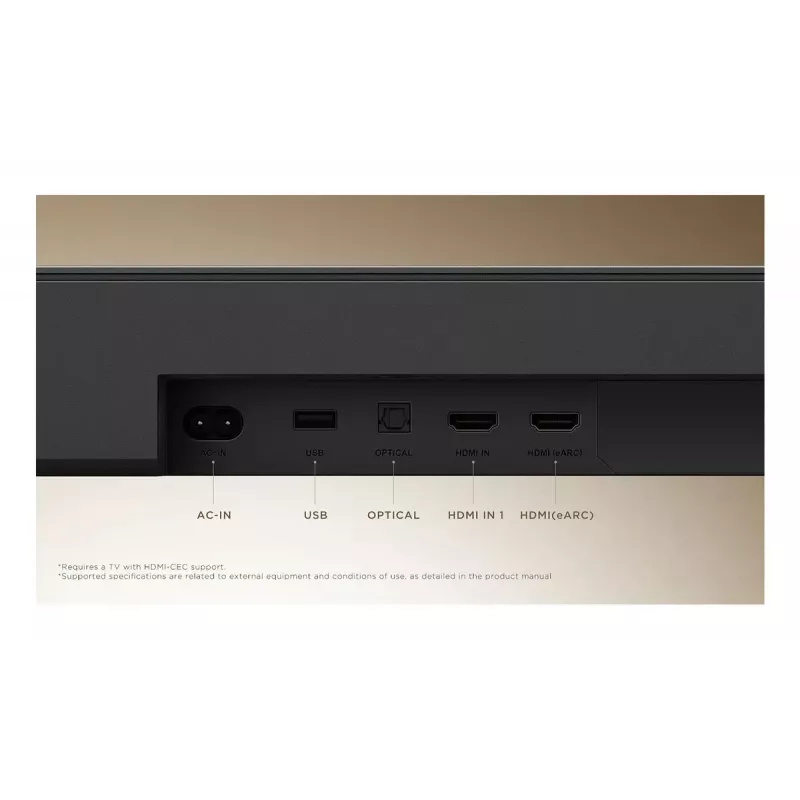 Soundbar TCL Q Q65H 5.1ch kodukino, 580 W RMS, juhtmevaba aktiivne bassikõlar 100 W, Dolby Atmos/DTS-X, must