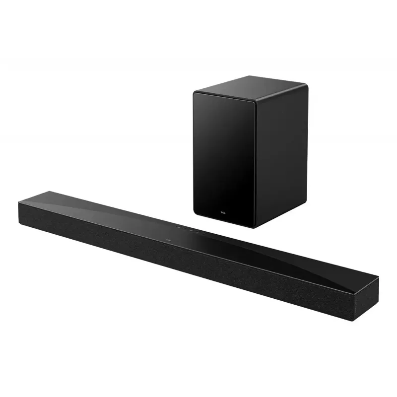 Soundbar TCL Q Q65H 5.1ch kodukino, 580 W RMS, juhtmevaba aktiivne bassikõlar 100 W, Dolby Atmos/DTS-X, must