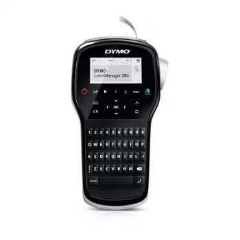 Sildiprinter Dymo LabelManager 280 QWERTY LCD, USB, Li‑Ion, D1-lint (max 12 mm)