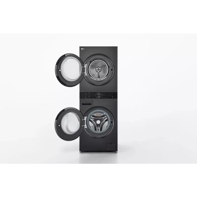 LG WT1210BBF pesumasin-kuivati 22 kg 1400 p/min must