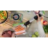Bosch Serie 6 MSM6M621 blender 0,5 L saumikser 1000 W Must, Roostevaba teras