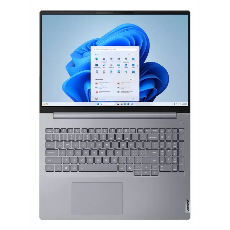 Lenovo ThinkBook 16 G8 IRL Intel Core 5 210H sülearvuti 40,6 cm (16 inch) WUXGA 16 GB DDR5-SDRAM 512 GB SSD Wi-Fi 6E (802.11ax) Inglise Hall